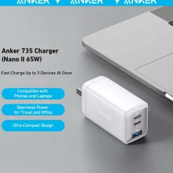 Anker 735 Charger (Nano II 65W) (2-Pack)