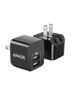 Anker Dual-Port 12W Wall Charger (2-Pack)