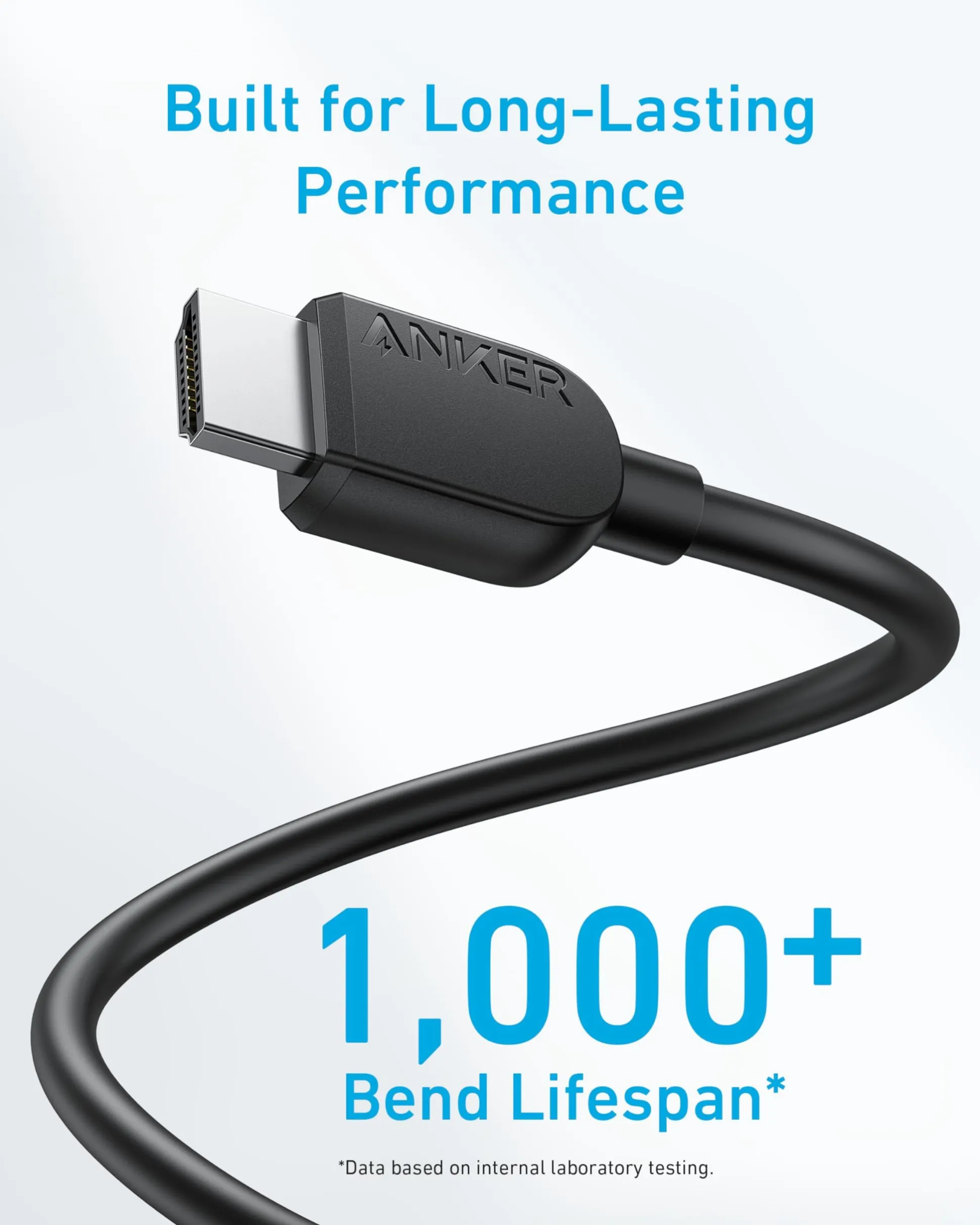Anker HDMI Cable (6 ft, 8K)