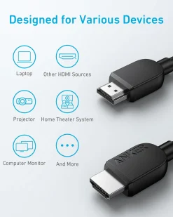 Anker HDMI Cable (6 ft, 8K)