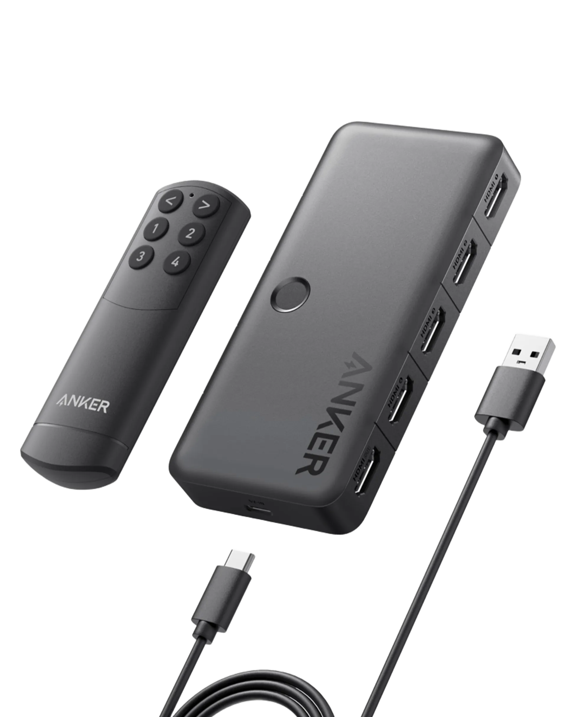 Anker HDMI Switch (4 in 1 Out, 4K HDMI)
