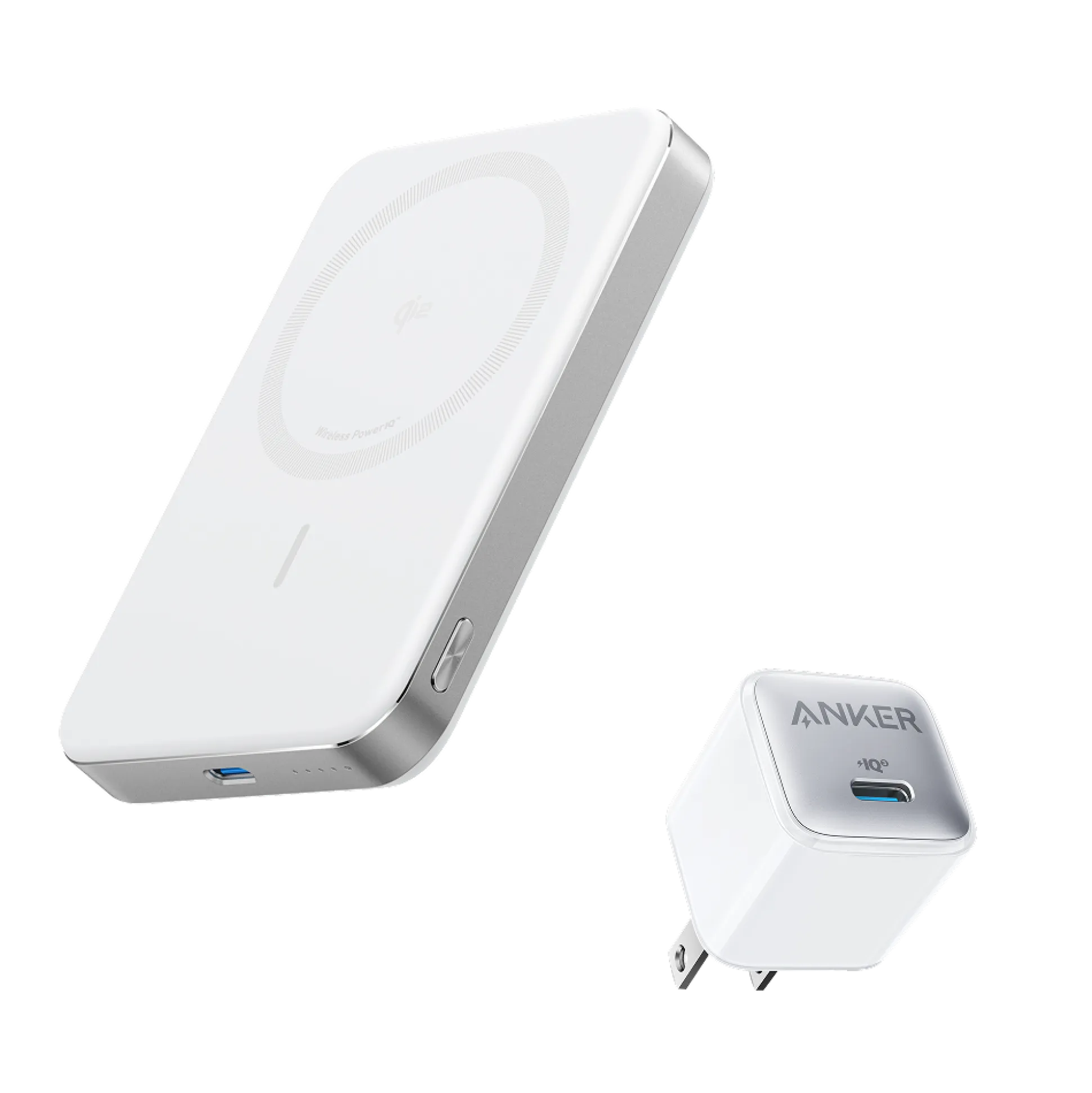 Anker MagGo Power Bank (10K, Slim) and Anker Nano Charger (20W)