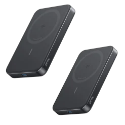 Anker MagGo Power Bank (10K, Slim) | 2-Pack