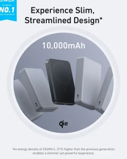 Anker MagGo Power Bank (10K, Slim) | 2-Pack