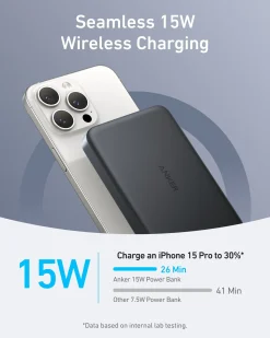 Anker MagGo Power Bank (10K, Slim) | 2-Pack