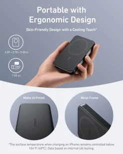 Anker MagGo Power Bank (10K, Slim) | 2-Pack