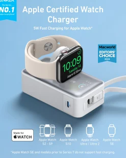 Anker MagGo Power Bank (10K, 35W, For Apple Watch)
