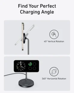 Anker MagGo Wireless Charger (2-in-1, Stand)