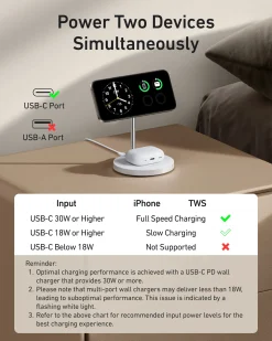 Anker MagGo Wireless Charger (2-in-1, Stand)