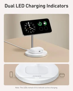 Anker MagGo Wireless Charger (2-in-1, Stand)