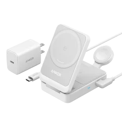 Anker MagGo Wireless Charging Station (Foldable 3-in-1)
