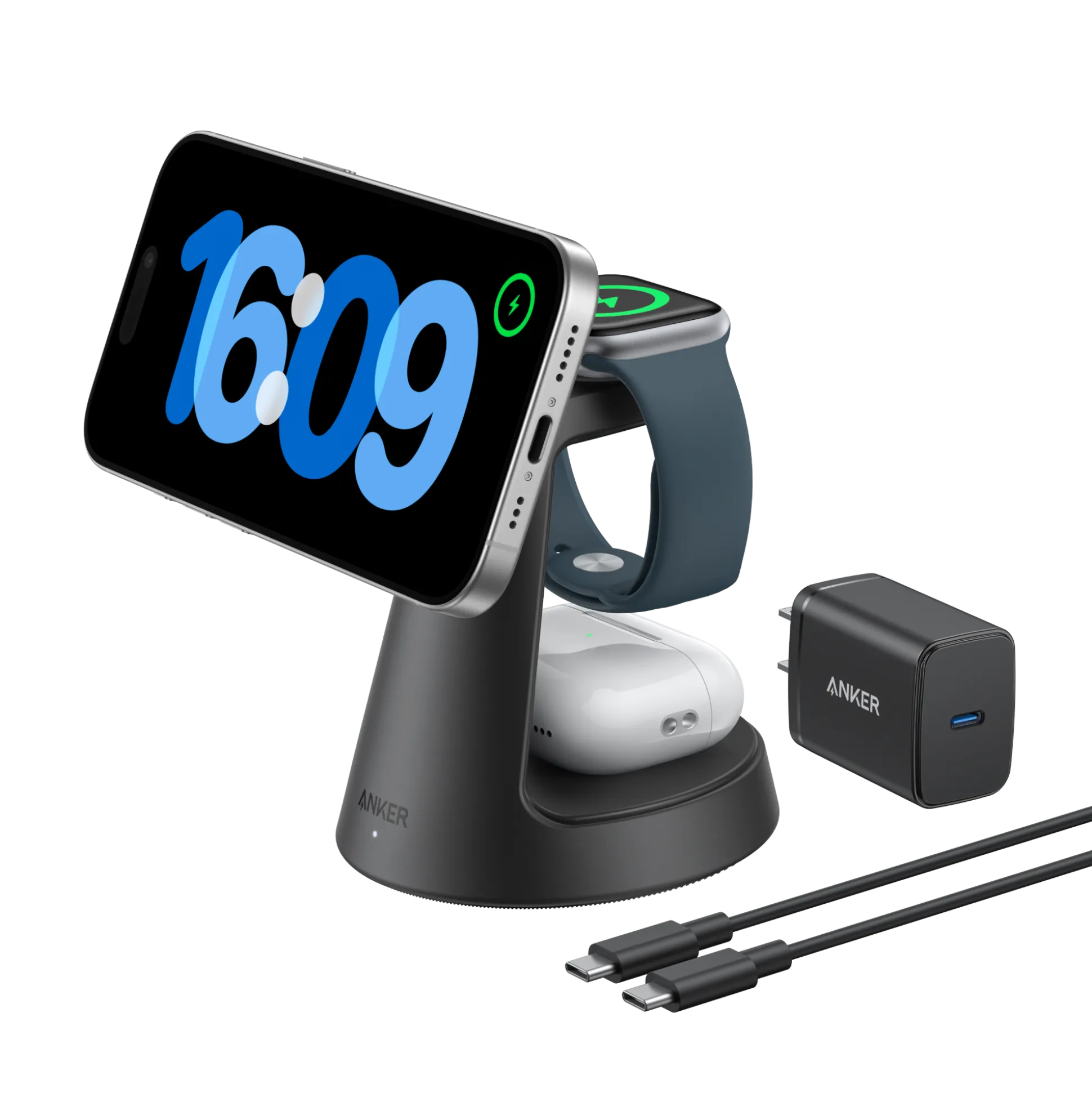 Anker MagGo Wireless Charging Station and Anker Nano Wireless Car Charger