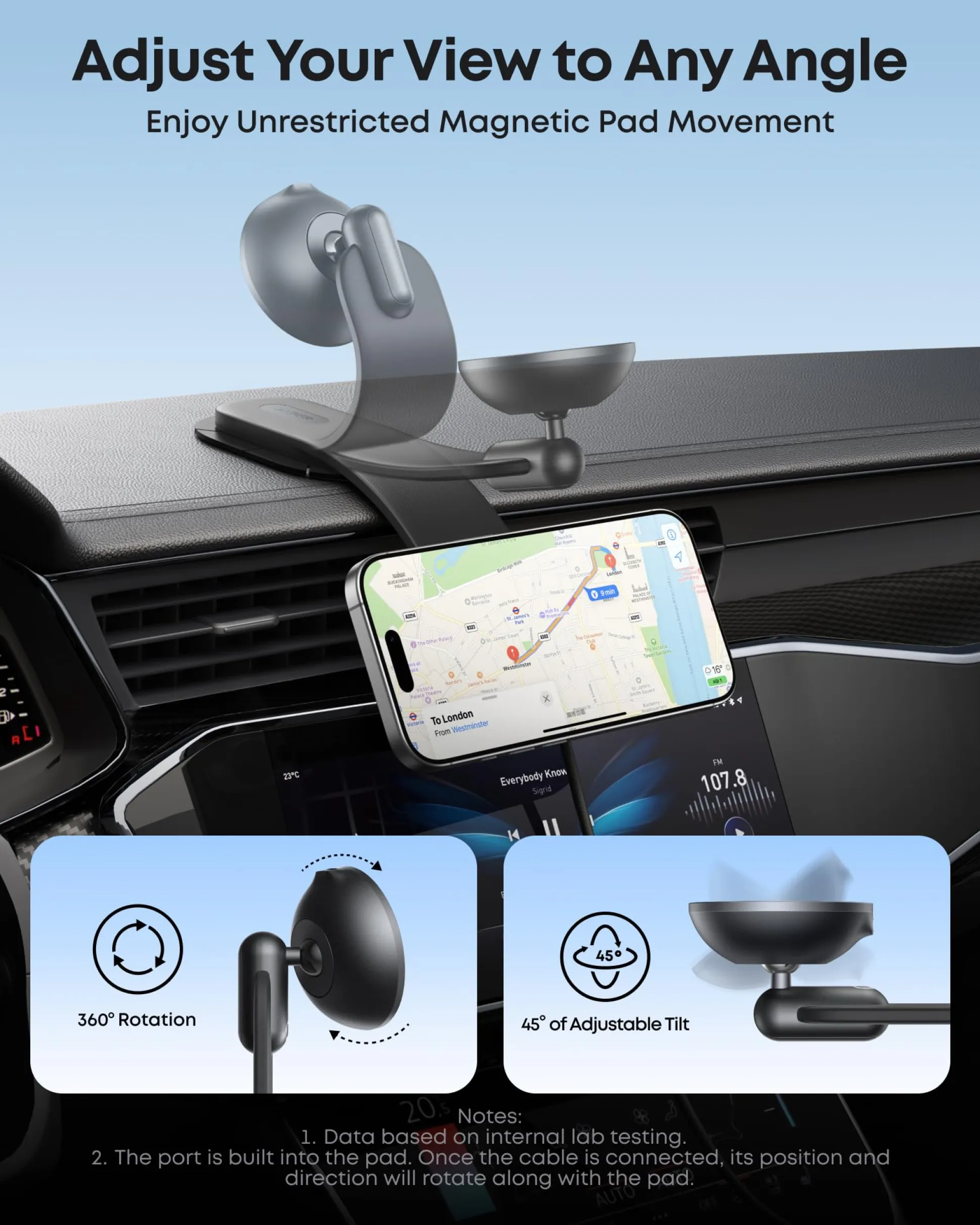 Anker MagGo Wireless Charging Station and Anker Nano Wireless Car Charger