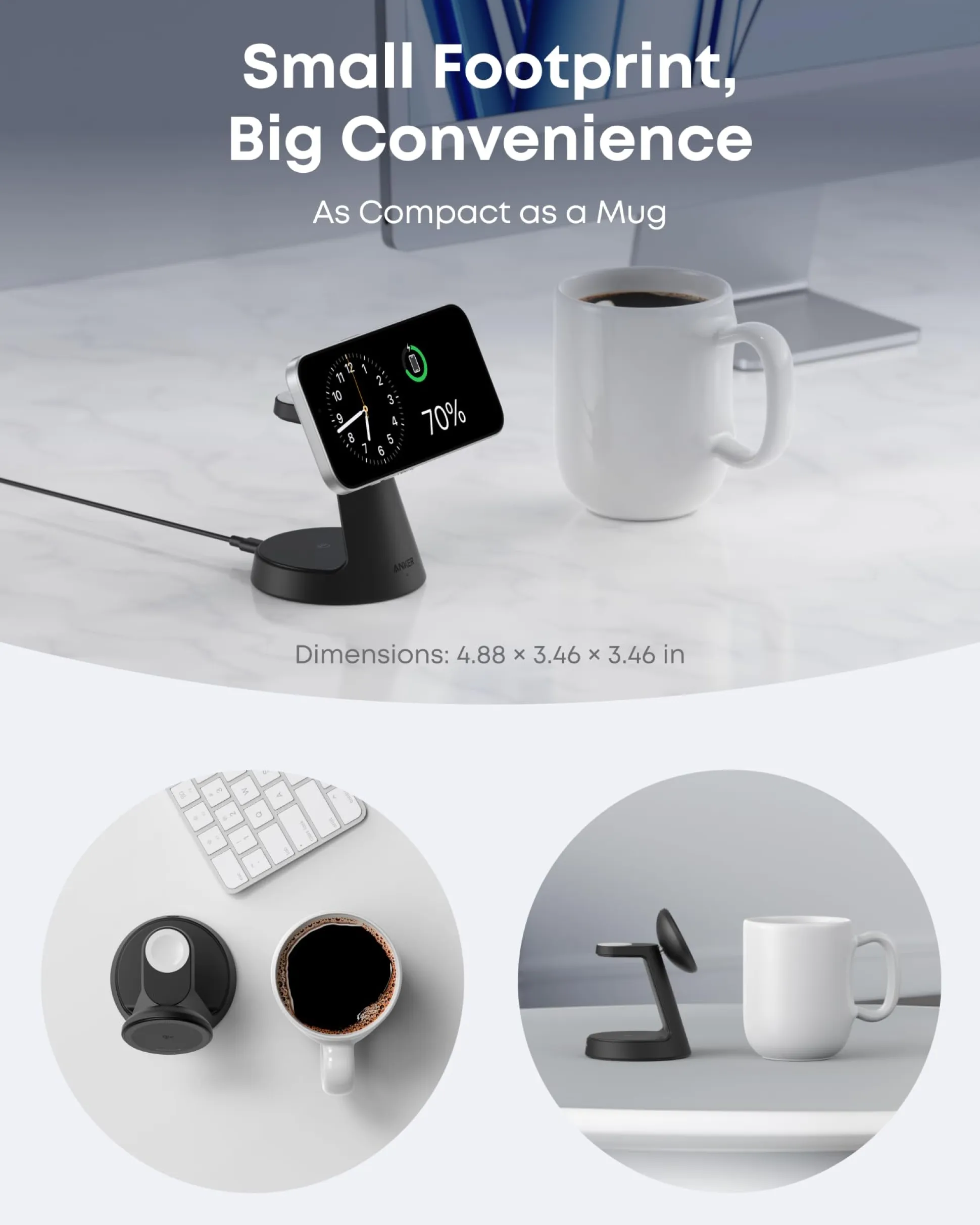 Anker MagGo Wireless Charging Station and Anker Nano Wireless Car Charger