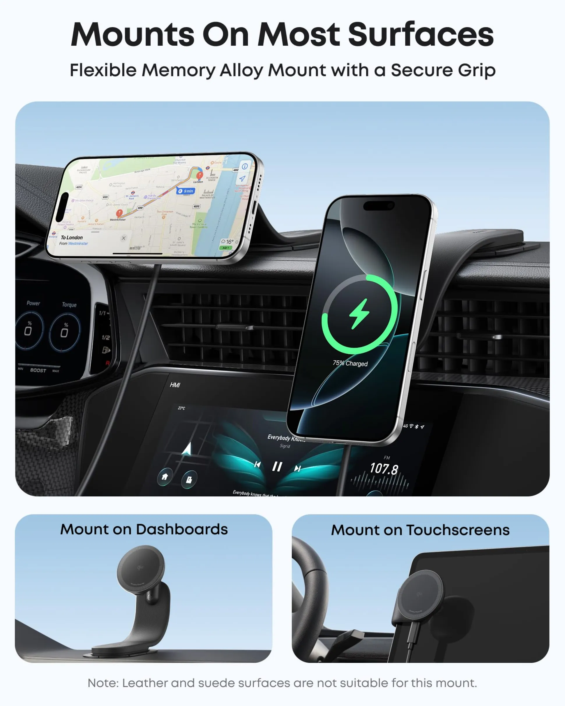 Anker MagGo Wireless Charging Station and Anker Nano Wireless Car Charger
