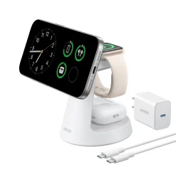 Anker MagGo Wireless Charging Station (3-in-1, Dock Stand)