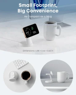 Anker MagGo Wireless Charging Station (3-in-1, Dock Stand)