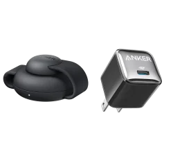 Anker MagGo Wireless Charging Station (3-in-1, Foldable Pad) and Anker Nano Charger (20W)