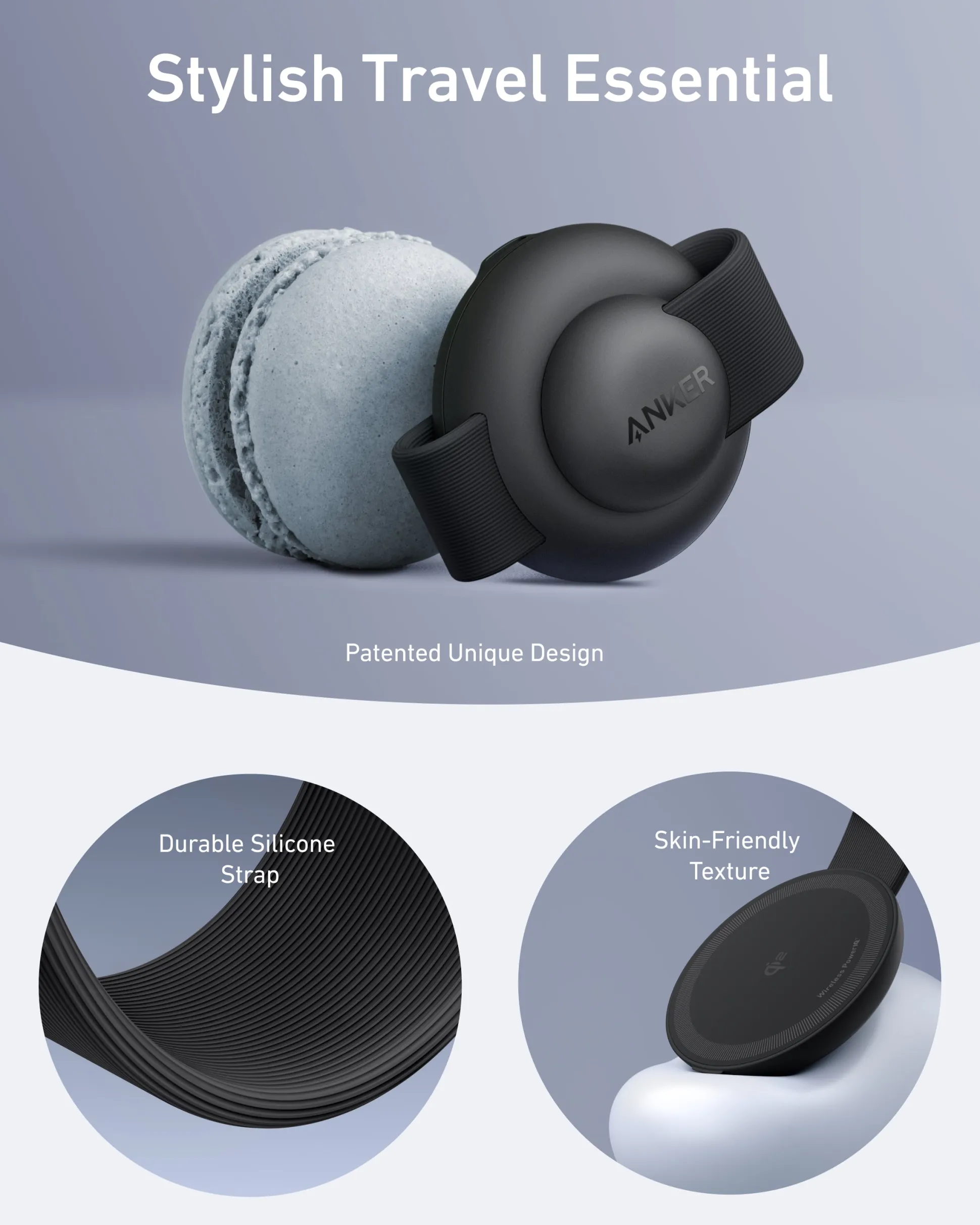 Anker MagGo Wireless Charging Station (3-in-1, Foldable Pad) and Anker Nano Charger (20W)