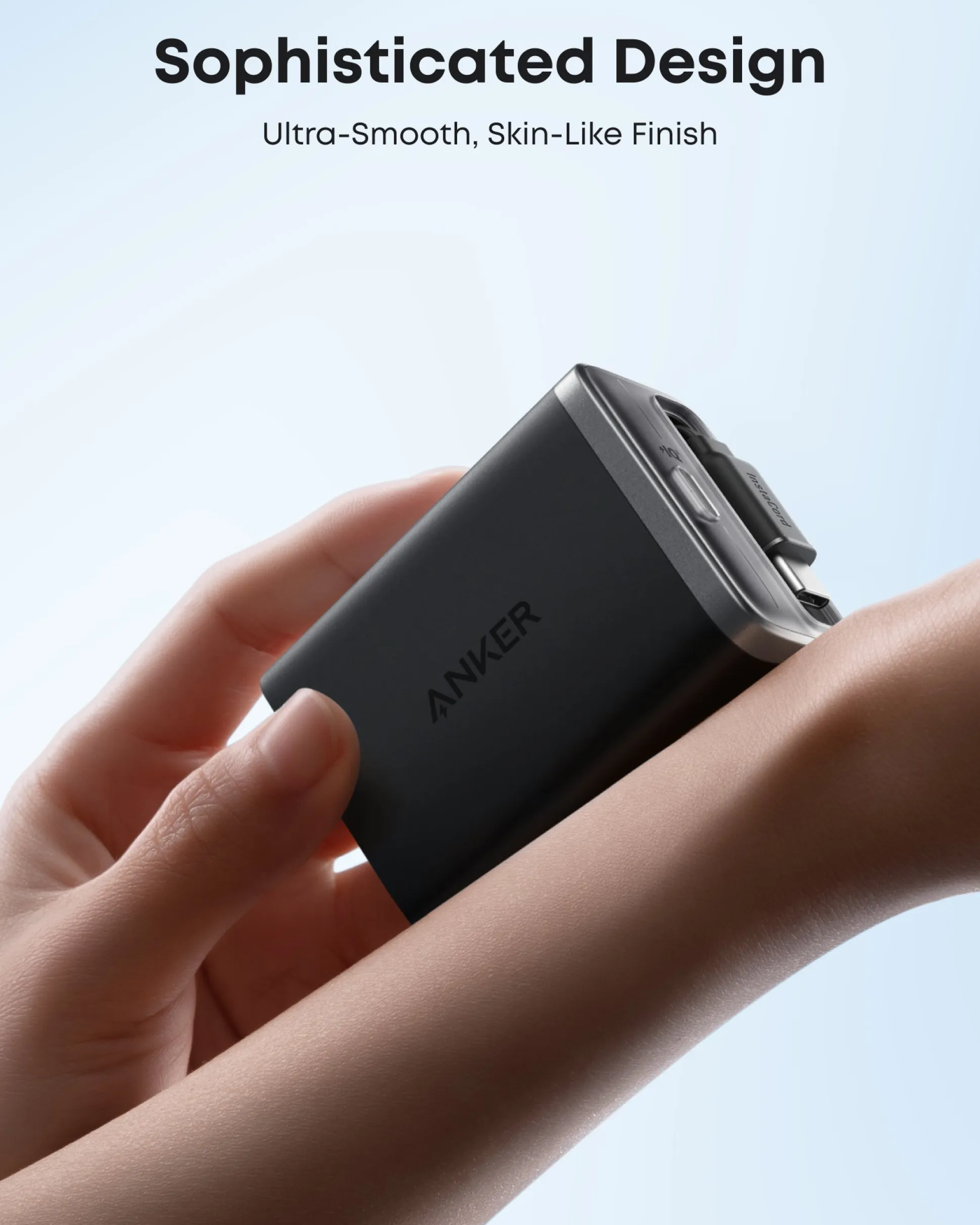 Anker Nano Charger (35W, Built-In Retractable USB-C Cable)