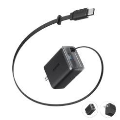 Anker Nano Charger (35W, Built-In Retractable USB-C Cable)