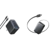 Anker Nano Charger (70W, 3 Ports) and Anker Nano Power Bank (10K, 45W, Built-In Retractable USB-C Cable)