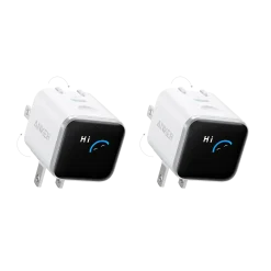 Anker Nano Charger (45W, Smart Display, 180° Foldable)