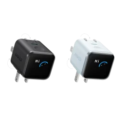 Anker Nano Charger (45W, Smart Display, 180° Foldable, 2-Pack)