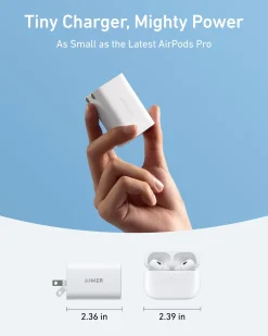 Anker Nano Charger (100W) with USB-C Cable (2-pack)