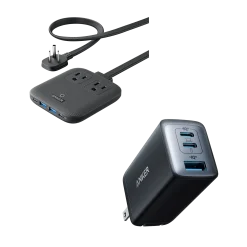 Anker Nano Charging Station (6-in-1, 67W) and Anker 735 Charger (Nano II 65W)