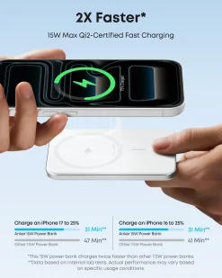Anker Nano Power Bank (5K, MagGo, Slim)