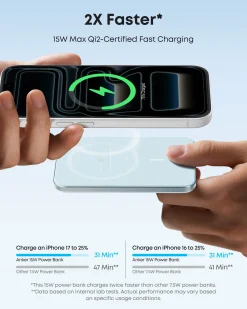 Anker Nano Power Bank (5K, MagGo, Slim)