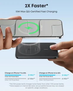 Anker Nano Power Bank (5K, MagGo, Slim)