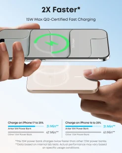 Anker Nano Power Bank (5K, MagGo, Slim) WM