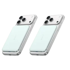 Anker Nano Power Bank (5K, MagGo, Slim), 2-pack