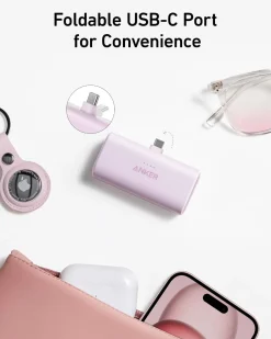 Anker Nano Power Bank (22.5W, Built-In USB-C Connector)