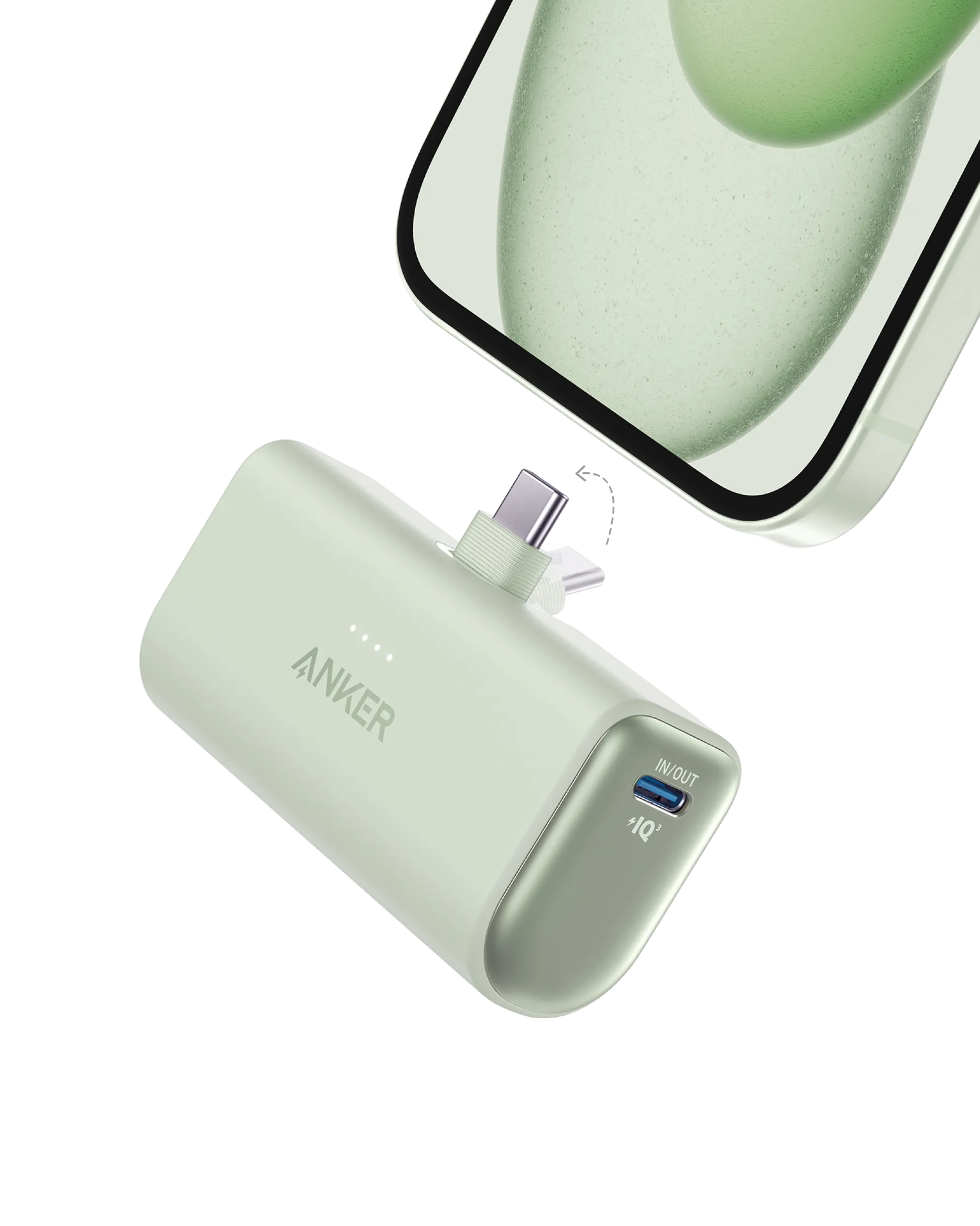 Anker Nano Power Bank (22.5W, Built-In USB-C Connector)
