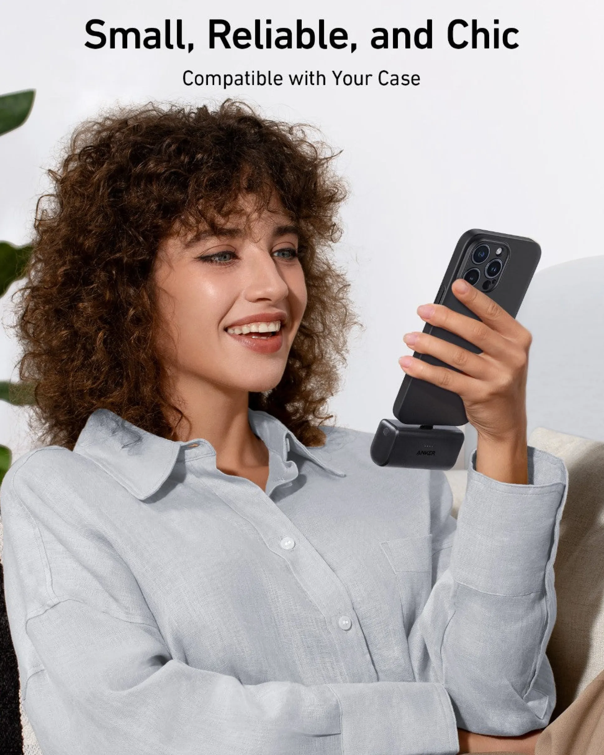 Anker Nano Power Bank (22.5W, Built-In USB-C Connector)