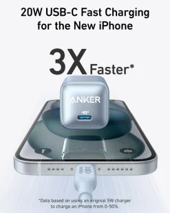 Anker Nano Pro Charger (20W) 2-Pack