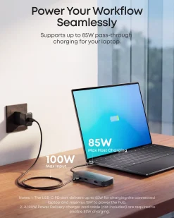 Anker Nano USB-C Hub (8-in-1, Dual Display)