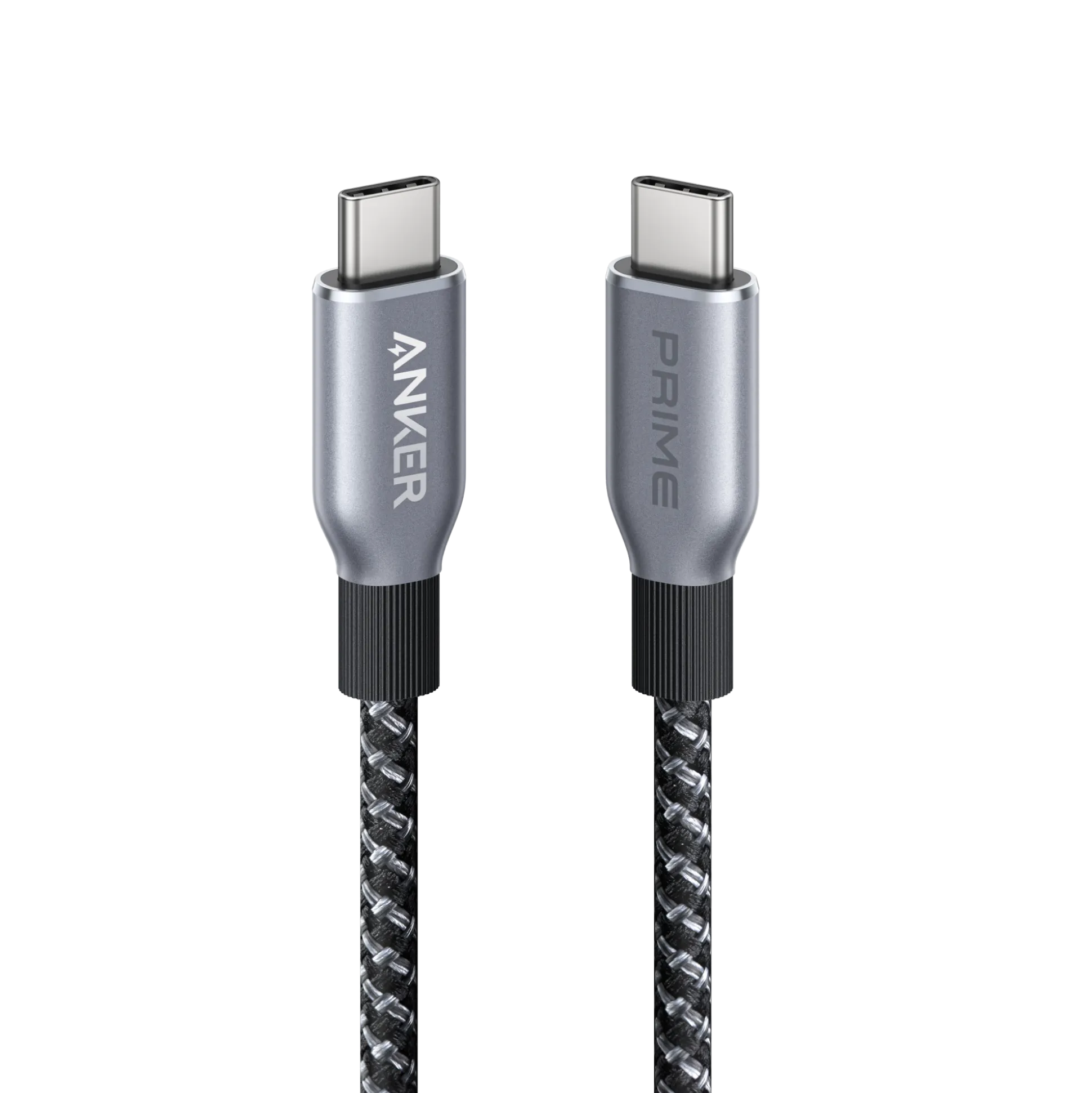 Anker Nano 75W Car Charger and Anker Prime USB-C to USB-C Cable (240W, Upcycled-Braided)