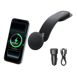 Anker Nano Wireless Car Charger (Magnetic, Detachable Pad)