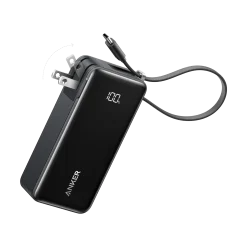 Anker Power Bank (10K, Fusion, Built-In Cable)