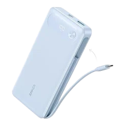 Anker Power Bank (20K, 87W, Built-In USB-C Cable)