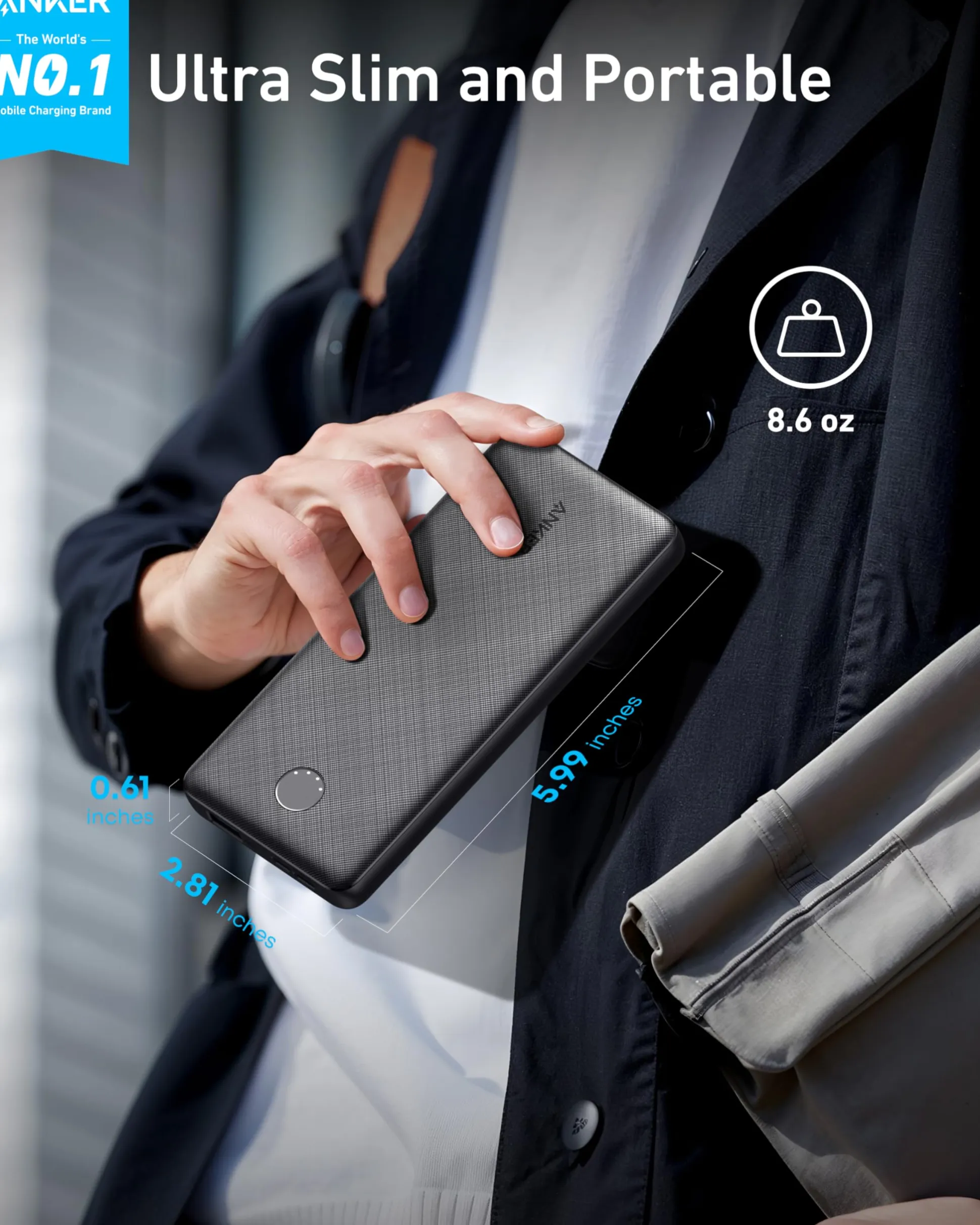 Anker 313 Power Bank (PowerCore 10K)