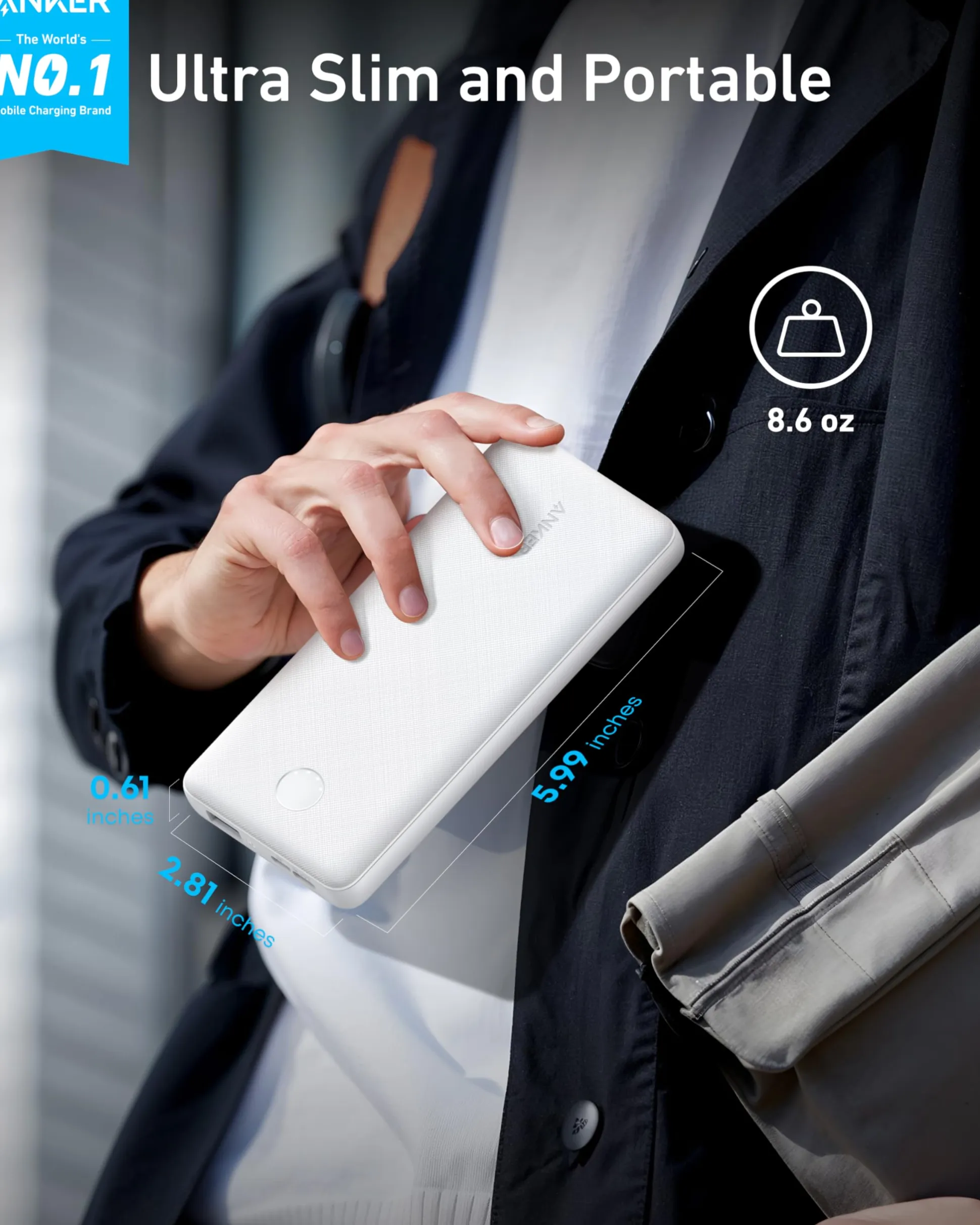 Anker 313 Power Bank (PowerCore 10K)