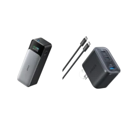 Anker 737 Power Bank (PowerCore 24K) and Anker Nano Charger (70W, 3 Ports)