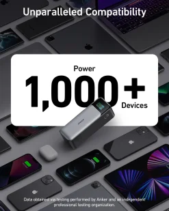 Anker 737 Power Bank (PowerCore 24K) and Anker Nano Charger (70W, 3 Ports)