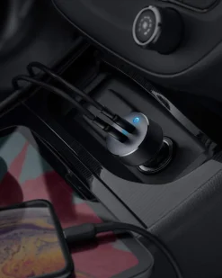Anker PowerDrive III Duo USB-C Car Charger