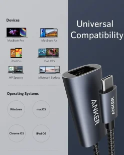Anker PowerExpand USB-C to Gigabit Ethernet Adapter